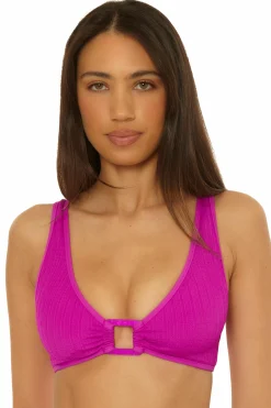Becca CRINKLE CRUSH BRALETTE |MEADOW|HIBISCUS Online