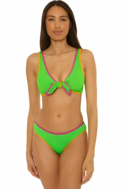 Becca CRINKLE CRUSH BRALETTE |MEADOW|HIBISCUS Online