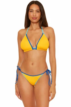 Becca CRINKLE CRUSH D TOP |OCEAN|SUNGLOW Sale