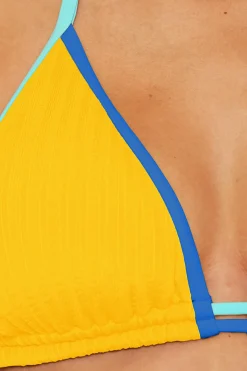 Becca CRINKLE CRUSH D TOP |OCEAN|SUNGLOW Sale