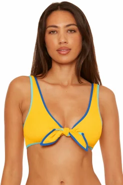 Becca CRINKLECRUSH BRALETTE |SUNGLOW|OCEAN Outlet