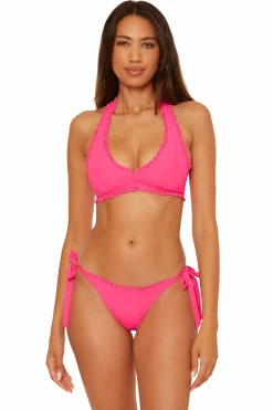 Becca FRILLS TIE SIDE PANT |PUNCH Hot