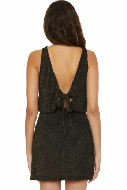 Becca GILDED DRESS |GOLD|BLACK