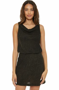 Becca GILDED DRESS |GOLD|BLACK Online