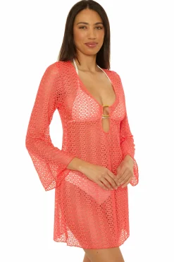 Becca GOLDEN CROCHET TUNIC |COASTAL|DRAGON FIRE|GOLD Best
