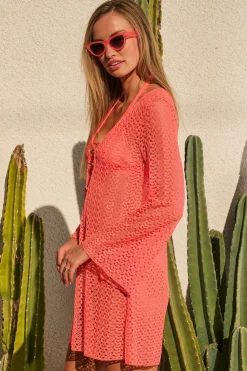 Becca GOLDEN CROCHET TUNIC |COASTAL|DRAGON FIRE|GOLD Best