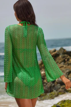 Becca GOLDEN CROCHET TUNIC |OASIS|EMERALD|BELLFLOWER Discount