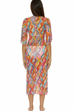 Becca LAS PALMAS MESH DRESS |MULTI Hot