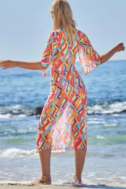 Becca LAS PALMAS MESH DRESS |MULTI Hot