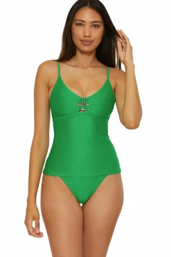 Becca LUXE MULTIWAY TANKINI |EMERALD Discount
