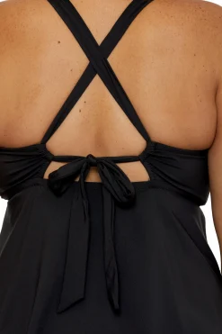 Becca MARBLE CANYON TANKINI |BLACK|AZALEA Clearance