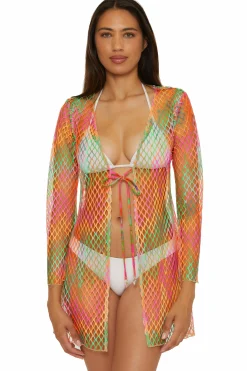 Becca MIRAGE FISHNET TUNIC |MULTI Outlet