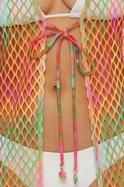 Becca MIRAGE FISHNET TUNIC |MULTI Outlet