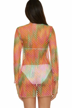 Becca MIRAGE FISHNET TUNIC |MULTI Outlet