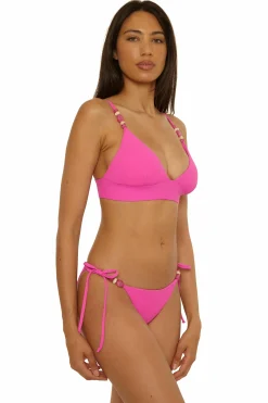 Becca MODERN EDGE HALTER |ROSE BERRY|WHITE