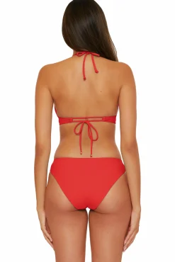 Becca MODERN EDGE HALTER |PEACOCK|BLACK|CORAL REEF Hot