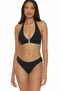 Becca MODERN EDGE HALTER |PEACOCK|BLACK|CORAL REEF Hot