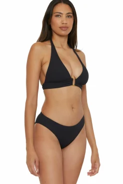 Becca MODERN EDGE HALTER |PEACOCK|BLACK|CORAL REEF Hot