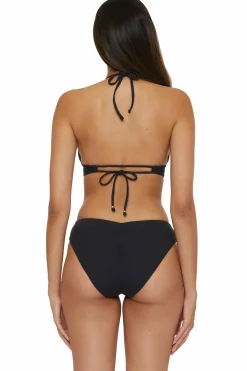 Becca MODERN EDGE HALTER |PEACOCK|BLACK|CORAL REEF Hot