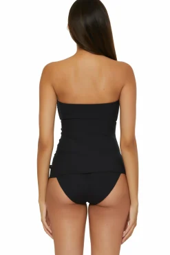 Becca MODERN EDGE TANKINI |BLACK New