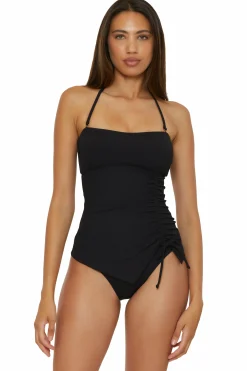 Becca MODERN EDGE TANKINI |BLACK New