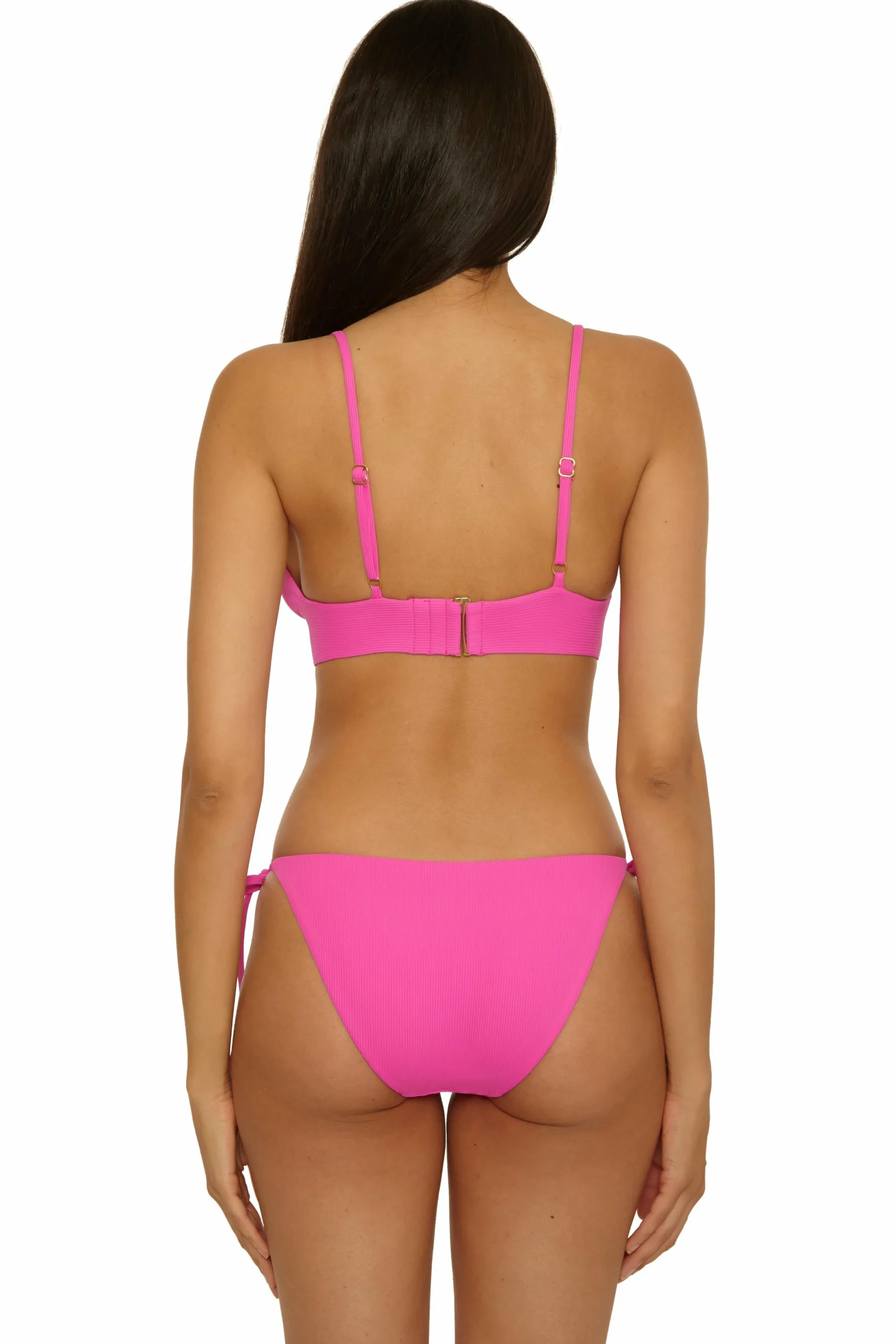 Becca MODERN EDGE TIE SIDE |ROSE BERRY|WHITE Hot