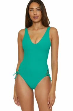 Becca MODERNEDGE 1PC HI-LEG |PEACOCK|CORAL REEF Online