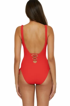 Becca MODERNEDGE 1PC HI-LEG |PEACOCK|CORAL REEF Online