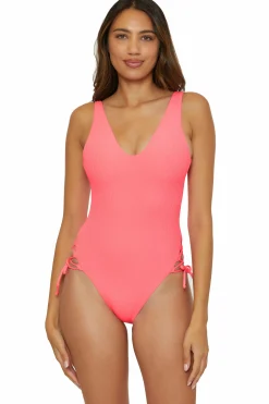 Becca MODERNEDGE 1PC HI-LEG |PEACOCK|CORAL REEF Online
