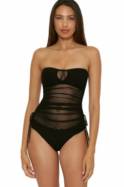Becca MUSE BANDEAU TANKINI |AUBERGINE|BLACK Best