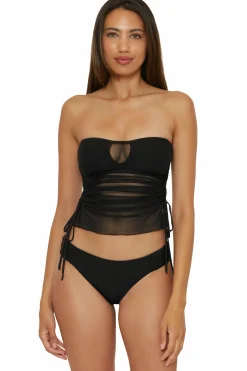 Becca MUSE BANDEAU TANKINI |AUBERGINE|BLACK Best