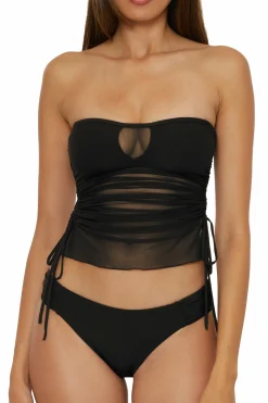 Becca MUSE BANDEAU TANKINI |AUBERGINE|BLACK Best