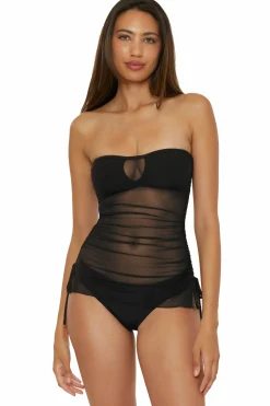 Becca MUSE BANDEAU TANKINI |AUBERGINE|BLACK Best