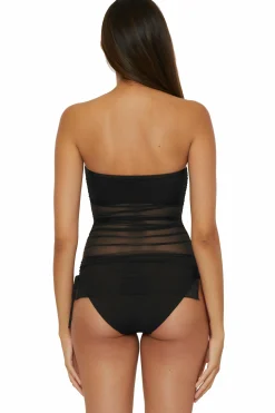 Becca MUSE BANDEAU TANKINI |AUBERGINE|BLACK Best