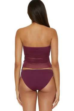 Becca MUSE BANDEAU TANKINI |AUBERGINE|BLACK Best