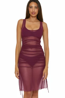 Becca MUSE PULL ON DRESS |BLACK|AUBERGINE