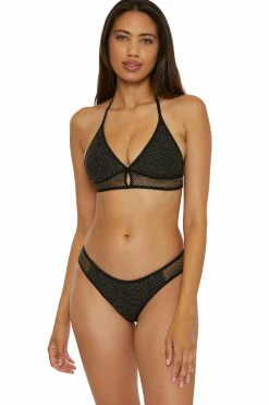 Becca NETWORK HALTER TOP |BLACK Clearance