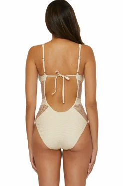 Becca NETWORK 1PC PLUNGE |ECRU|BLACK Hot