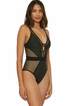 Becca NETWORK 1PC PLUNGE |ECRU|BLACK Hot