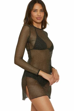 Becca NETWORK SCOOP DRESS |ECRU|BLACK Sale