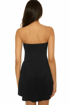 Becca PALMA TUBE MINI DRESS |HIBISCUS|BLACK|MEADOW