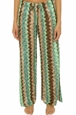 Becca PARADISE CROCHET PANT |GRASS MULTI|ANTIQUE GOLD|CAMEO MULTI|CARROT/ VIVID PINK|MULTI CORAL|MINERAL MULTI|OLIVE MUL