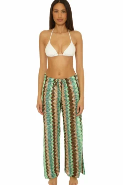 Becca PARADISE CROCHET PANT |GRASS MULTI|ANTIQUE GOLD|CAMEO MULTI|CARROT/ VIVID PINK|MULTI CORAL|MINERAL MULTI|OLIVE MUL