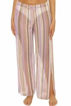 Becca PARADISE CROCHET PANT |GRASS MULTI|ANTIQUE GOLD|CAMEO MULTI|CARROT/ VIVID PINK|MULTI CORAL|MINERAL MULTI|OLIVE MUL