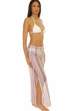 Becca PARADISE CROCHET PANT |GRASS MULTI|ANTIQUE GOLD|CAMEO MULTI|CARROT/ VIVID PINK|MULTI CORAL|MINERAL MULTI|OLIVE MUL