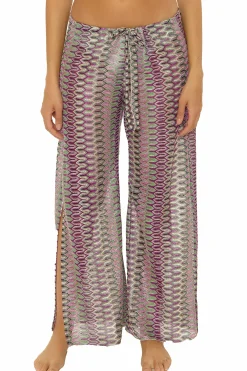 Becca PARADISE CROCHET PANT |GRASS MULTI|ANTIQUE GOLD|CAMEO MULTI|CARROT/ VIVID PINK|MULTI CORAL|MINERAL MULTI|OLIVE MUL