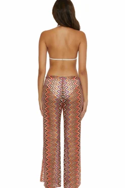 Becca PARADISE CROCHET PANT |GRASS MULTI|ANTIQUE GOLD|CAMEO MULTI|CARROT/ VIVID PINK|MULTI CORAL|MINERAL MULTI|OLIVE MUL