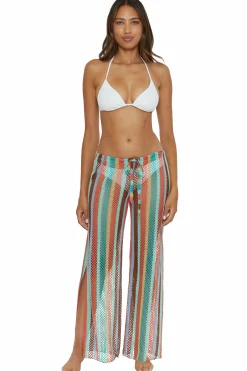 Becca PARADISE CROCHET PANT |GRASS MULTI|ANTIQUE GOLD|CAMEO MULTI|CARROT/ VIVID PINK|MULTI CORAL|MINERAL MULTI|OLIVE MUL