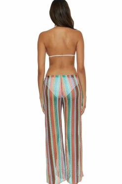 Becca PARADISE CROCHET PANT |GRASS MULTI|ANTIQUE GOLD|CAMEO MULTI|CARROT/ VIVID PINK|MULTI CORAL|MINERAL MULTI|OLIVE MUL