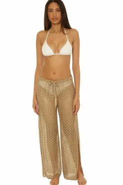 Becca PARADISE CROCHET PANT |GRASS MULTI|ANTIQUE GOLD|CAMEO MULTI|CARROT/ VIVID PINK|MULTI CORAL|MINERAL MULTI|OLIVE MUL